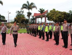 Apel Gelar Pasukan Operasi Zebra Toba 2023  di Mapolres Toba