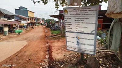 Anggaran Proyek Jalan Pramuka Sandai Rp76 M