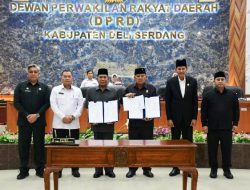 DPRD Sahkan P-APBD Deli Serdang TA 2023