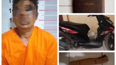 Gagal Bawa Kabur Curiannya Diamankan Ke Polsek Secanggang