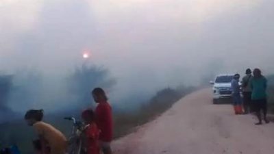 Kabupaten Ketapang Diselimuti Asap
