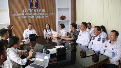 Kanwil Kemenkumham Sumut – BSK Kumham Laksanakan FGD  