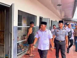 Kakanwil Kumham Sumut Sidak Lapas Narkotika Langkat