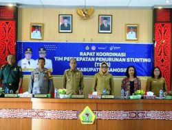 Wabup Samosir Minta TPPS Komitmen Penurunan Stunting