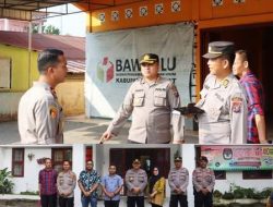 Kapolres Langkat Cek Kantor KPU Dan Bawaslu