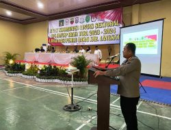 Polres Langkat Gelar Rapat Kordinasi Lintas Sektoral Ops Mantap Brata Toba 2023-2024  