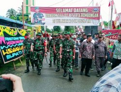Polres Langkat Ikuti Penutupan TMMD 
