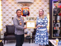 Polda Sumut Terima Penghargaan dari Kedubes Amerika