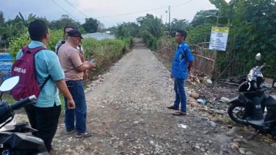 Warga Bersyukur Gang Sablon Dan Gang Sepakat Desa Limaumanis Dibangun