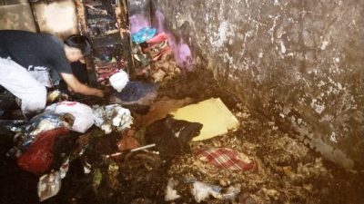 Rumah Terbakar di Tanjungmorawa