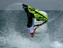 Rider Aquabike Jetski World Championship Senang di Danau Toba