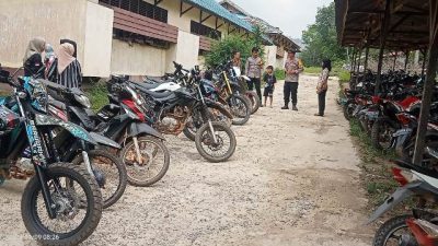 Razia Knalpot di Wilayah Hukum Polsek Marau
