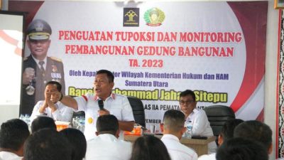 Kakanwil Kemenkumham Sumut Kunjungi Lapas  Pematangsiantar