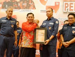 Kakanwil Sumut Mhd. Jahari Sitepu Hadiri HUT Pemuda Pancasila