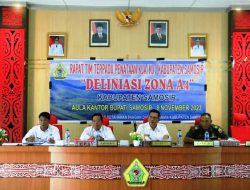 Tim Terpadu Penataan KJA/ KJT Samosir Bahas Deliniasi Zona