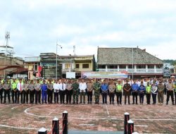 Apel Gelar Pasukan Ops Mandiri Kewilayahan Aquabike Toba