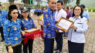 Wabup Samosir Pimpin Upacara HKN Kabupaten Samosir 
