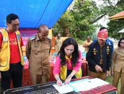 Pompa Solar Panel di Desa Sigaol Simbolon Diresmikan
