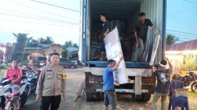 Polres Terima Logistik Pemilu 2024