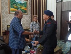 Plt Bupati Langkat Terima Audiensi Korps Brimob  