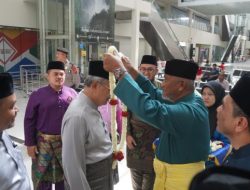 Pemkab Langkat Sambut President DMDI di Bandara Kuala Namu