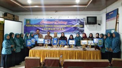Ketua PKK Langkat Hadiri Gemarikan, Ini Pesannya