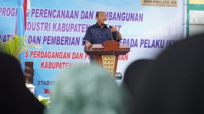 Program Pelatihan Pelaku IKM Diapresiasi Syah Afandin