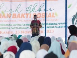 Hadiri Tabligh Akbar Syah Afandin Sedekahkan Rp 50 Juta
