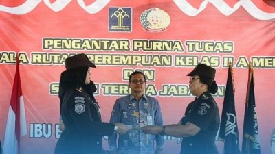 Sertijab dan Pisah Sambut Karutan Perempuan Kelas IIA Medan