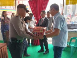 Kapolres Dan Bupati Toba Tinjau Pos Pengamanan Nataru