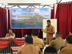Pemkab Samosir Gelar Uji Publik KLHS RPJPD Tahap II