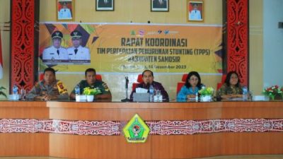 Rakor TPPS Kabupaten Samosir Bahas Penurunan Stunting