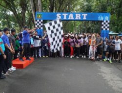 Kapolres –  Forkopimda Langkat Laksanakan Jalan Santai 