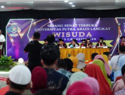 Plt Bupati Langkat Hadiri Wisuda UNIPAL