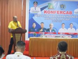 Darwis Sinulingga Pimpin Kembali PWI Langkat