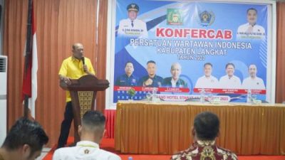 Darwis Sinulingga Pimpin Kembali PWI Langkat