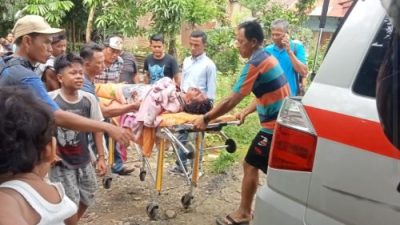 Demos Butar Butar Dibacok Tetangga