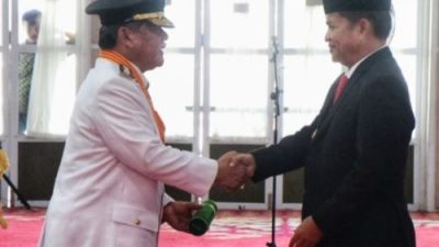 HM Ali Yusuf Siregar  Dilantik Jadi Bupati Deliserdang  