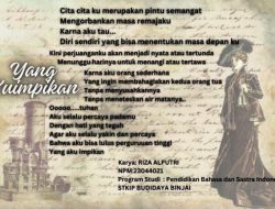 Yang Kuimpikan