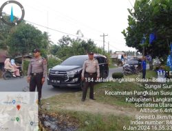 Polres Langkat Amankan Kampanye Pemilu 2024
