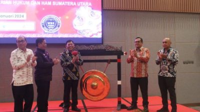 Kakanwil Kemenkumham Sumut Buka Acara Rekonsiliasi Keuangan