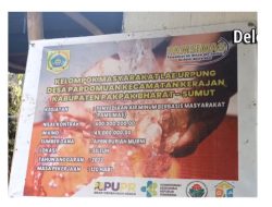 Anggaran Pamsimas Desa Pardomuan PPB Diduga Dikorupsi