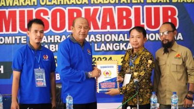 Ketua KONI Langkat, Syah Afandin: Mari Majukan Olahraga