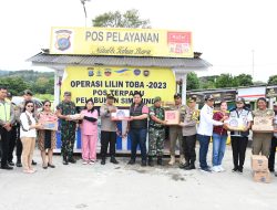 Vandiko Gultom Monitoring Pos Ops Lilin Toba