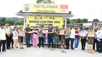 Vandiko Gultom Monitoring Pos Ops Lilin Toba