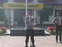 Kabag Ops Pimpin Apel Cipta Harkamtibmas Polres Langkat