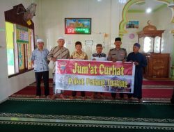 Polsek Padang Tualang Laksanakan Jumat Curhat 