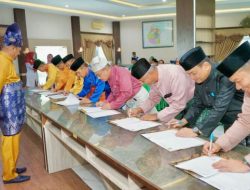 Pemkab Langkat Teken Pakta Integritas 