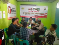 POJOK PEMILU Polres Langkat Wujudkan Pemilu Damai 
