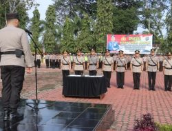 Kapolres Langkat Pimpin Sertijab Kabag ,Kasat Dan Kapolsek